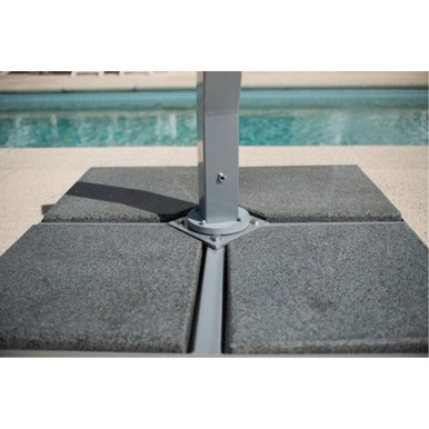 Sirocco 264LB Base System for Side Wind Umbrellas by Bambrella - SWS-SYS