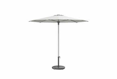 9 Foot Anodized Aluminum Manual Lift Octagon Market Umbrella by Shademaker - AQU-27