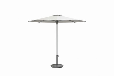Libra 9 Foot Anodized Aluminum Manual Octagon Market Umbrella by Shademaker - LIB-27