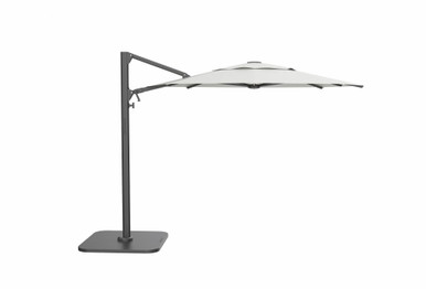 11.5 Foot Aluminum Manual Lift Octagon Cantilever Umbrella by Shademaker - SOL-35