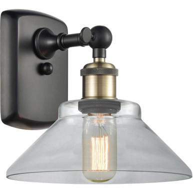 Orwell 1 Light Wall Sconce 8.38 x 10 Inch by Innovations - 516-1W-BAB-G132