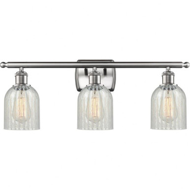 Caledonia 3 Light Bath Vanity 26 Inch Wide by 12 Inch High by Innovations - 516-3W-SN-G2511