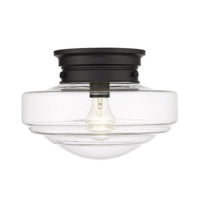 Blackbird Elms 1 Light 12 Inch Wide Semi Flush Mount by Bailey Street Home - 170-BEL-4561170