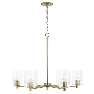 Emerson 6 Light Large Chandelier by Capital - 441361