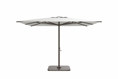 11.5 Foot Anodized Aluminum Crank Lift Square Market Umbrella by Shademaker - ATL-35S