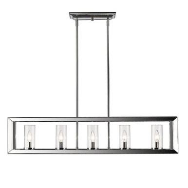 Vine Yard 5 Light Linear Pendant 41 Inch Wide by Bailey Street Home - 170-BEL-4158883