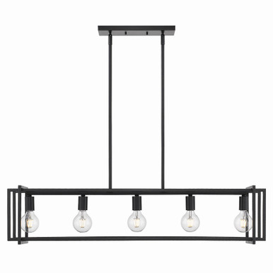 Mill Hill Pastures 5 Light Oversized Linear Pendant by Bailey Street Home - 170-BEL-4159809