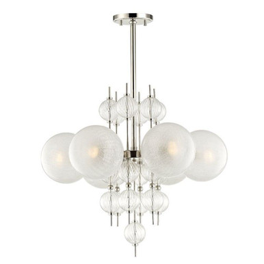 Kilmeny Crescent 6 Light Large Chandelier by Bailey Street Home - 116-BEL-2972735