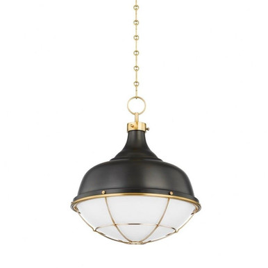 Holkham 1 Light Large Pendant by Hudson Valley - MDS1502