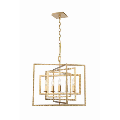 Capri 5 Light Medium Chandelier by Crystorama - 336