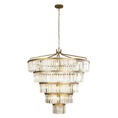 Social Club 25 Light Oversized 5 Tier Chandelier by Varaluz - 297P25HG