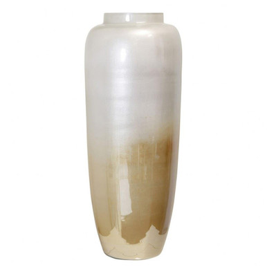 Two Tone Glass Vase 26 Inch Tall and 10.5 Inch Wide by Stylecraft - AI11373