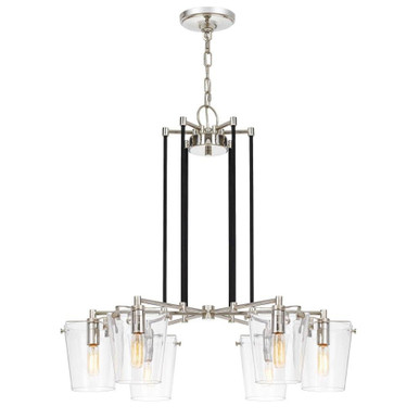 Arlo 6 Light Large Chandelier by Varaluz - 351C06