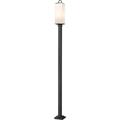 Sana 3 Light Outdoor Post Mount 120.25 x 9.25 In by Z-Lite - 592PHBS-536P-BK