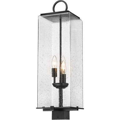 Sana 3 Light Outdoor Post Mount 26.25 x 8.25 In by Z-Lite - 592PHBS-BK