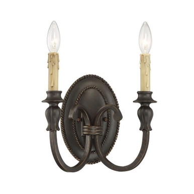 Dovecote Manor 2 Light Wall Sconce by Bailey Street Home