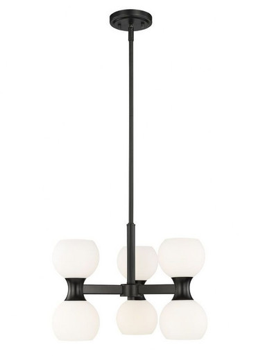Artemis 6 Light Chandelier 12.75 x 18 Inches Wide by Z-Lite - 494-6
