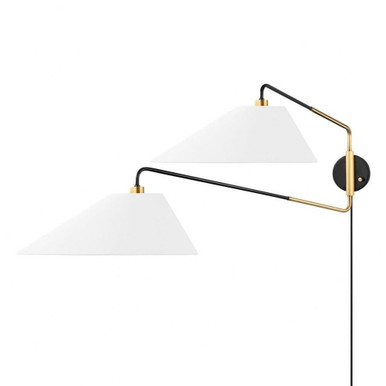 St Marks Ride 2 Light Wall Sconce by Bailey Street Home - 116-BEL-4944086