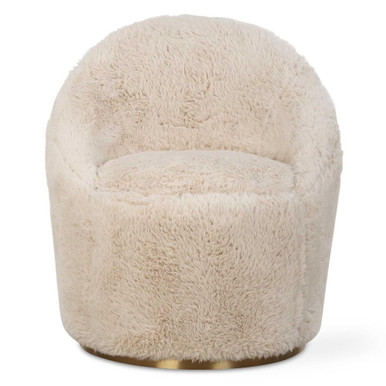 Crue Swivel Chair 33 Inch Tall and 30.5 Inch Wide by Uttermost - 23531