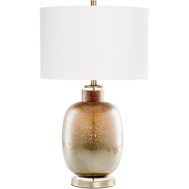  One Light Glass Table Lamp by BSH