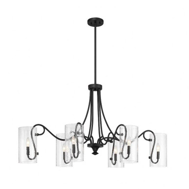 Mann's Lane 6 Light Medium Linear Chandelier by Bailey Street Home - 159-BEL-5168789