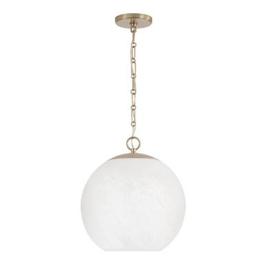 Cleo 1 Light Pendant 15.25 Inch Tall and 13.5 Inch Wide by Capital - 355812