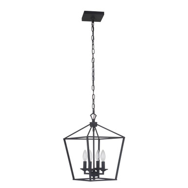 Ripon Trees - Four Light Small Foyer in Transitional Style - 12 inches wide by 17.7 inches high - 139-BEL-3827854