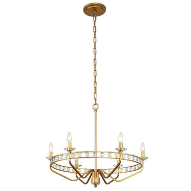 Monroe 6 Light Large Chandelier by Varaluz - 363C06