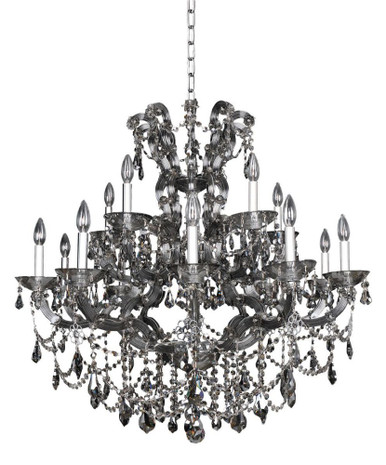 Brahms 15 Light Oversized 2 Tier Chandelier by Allegri - 023451-3638