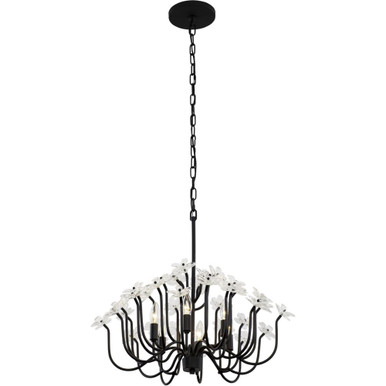 Wildflower 6 Light Medium Chandelier by Varaluz - 378C06