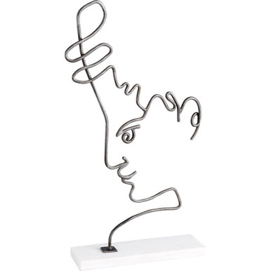 Oakley Parkway 21.5 Inch Human Sculpture by Bailey Street Home - 182-BEL-4530049