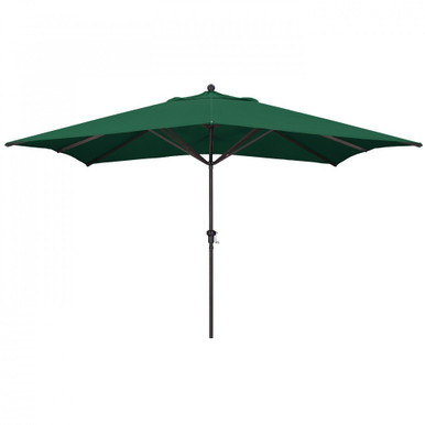 8 x 11 Foot Aluminum Crank Lift Rectangle Market Umbrella by CA Umbrella - GS1188S