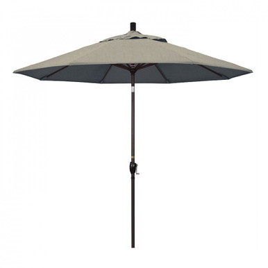 9 Foot Aluminum Crank Lift Round Market Umbrella by CA Umbrella - GSPT908-O