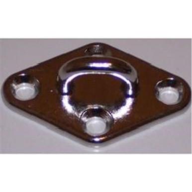Item Stainless Steel Diamond Pad Eye by Custom Shade Sails - CSSDPEX