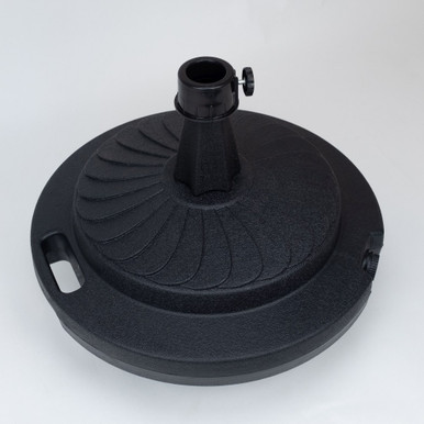 22 Inch Resin Umbrella Base Fits 1.5 and 2 Inch Umbrella Pole by Fiberbuilt - RB90