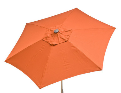 8.5 Foot Aluminum Manual Lift Round Market Umbrella by Destination Gear - 120D