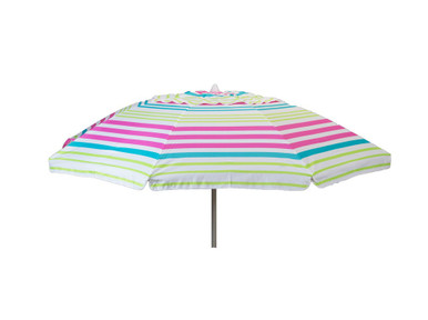 7 Foot Manual Lift Round Beach Umbrella by Destination Gear - 13B
