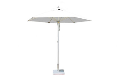8.5 Foot Aluminum Crank Lift Round Market Umbrella by Bambrella - 2_5_SA