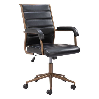Auction Office Chair 38.2 Inch Tall and 24.4 Inch Wide by Zuo Modern - 109021