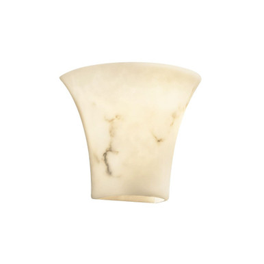 Lumenaria 2 Light Small Round Flared Wall Sconce by Justice Design - FAL-8810