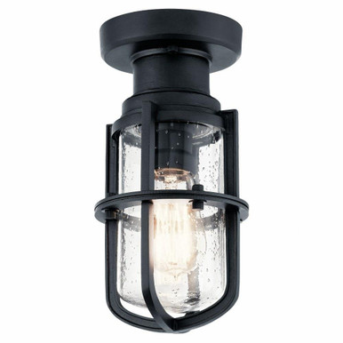 Dorset Mews 1 Light 5.5 Inch Wide Flush Mount by Bailey Street Home