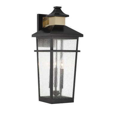 Swiss Road 3 Light Outdoor Wall Lantern by Bailey Street Home - 159-BEL-4954659