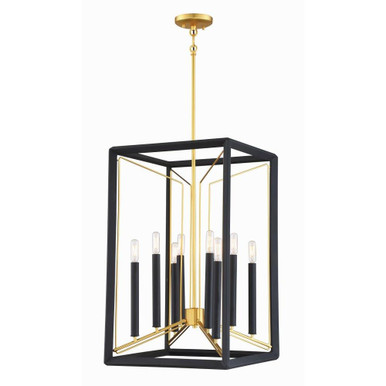 Sable Point 8 Light Medium Pendant by Minka Metropolitan - N7858-707