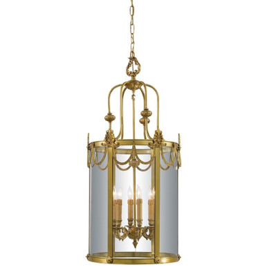 6 Light Small Foyer Chandelier by Minka Metropolitan - N850906