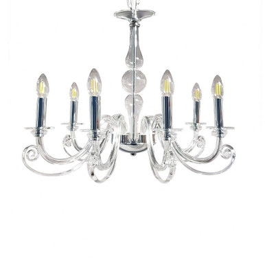 Eirene 6 Light Large Chandelier by Minka Metropolitan - N9456