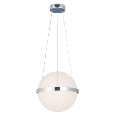 Centric 29W 1 Light Medium Pendant by Justice Design - ACR-4160-OPAL