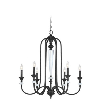 St Margarets Heath - Six Light Chandelier
