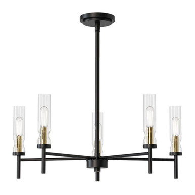 Anston 5 Light Chandelier 49 Inch Tall and 20.25 Inch Wide by BSH - 2605-BEL-5276428