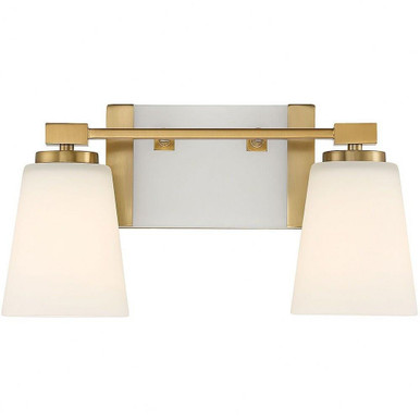 Pickering Lanes 2 Light Vanity Light by Bailey Street Home - 159-BEL-4954924