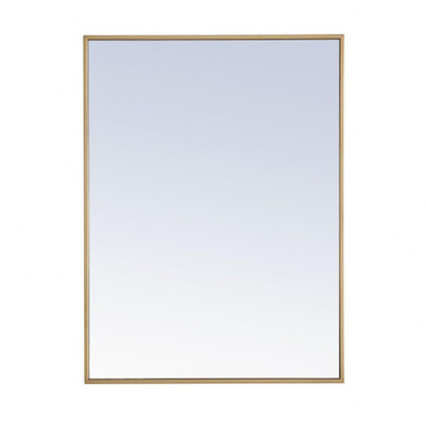 Rilstone Road Rilstone Road Rectangle Mirror 32 x 24 In by BSH - 779-BEL-3341498